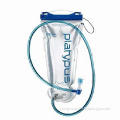Hydration bladder bicycle mouth drinking, foldable design
